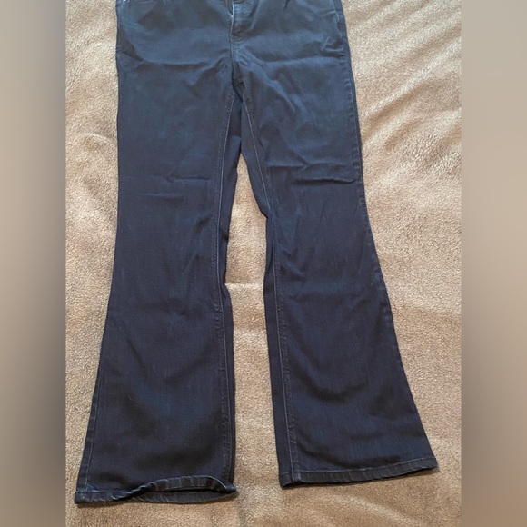 Jessica London Bootcut Jeans Size 12 Dark Wash - Picture 5 of 5